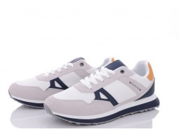 Кросівки чоловічі Ok Shoes штучна замша білі (41-45р) код 3153 Кросівки чоловічі Ok Shoes штучна замша білі (41-45р) код 3153